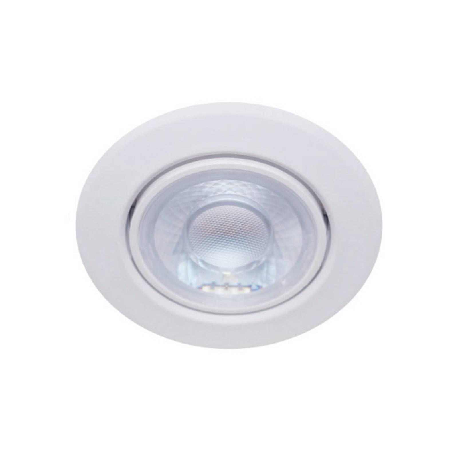 LED-Einbaustrahler Dekto 7,8cm 38° 8W Ra90 2.700K