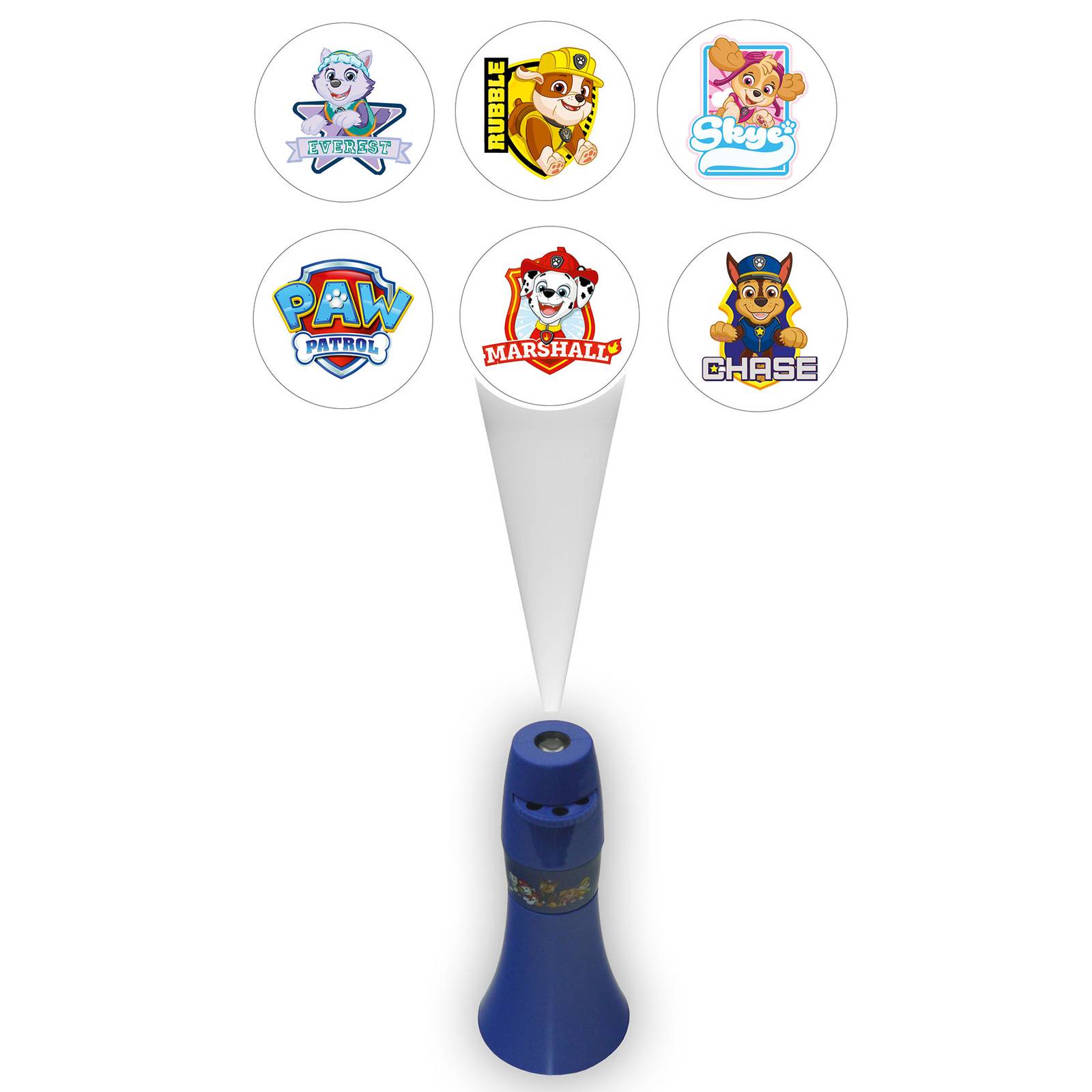 Taschenprojektor Paw Patrol 6-fach Batteriebetrieb