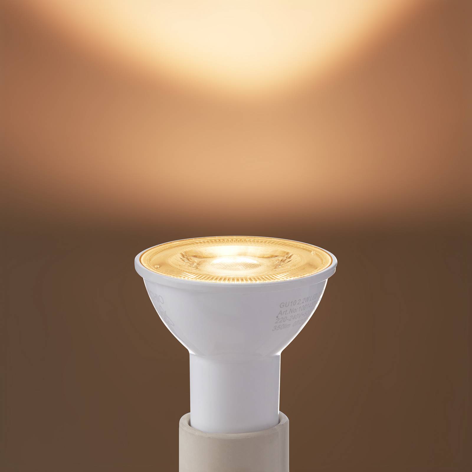 Arcchio LED-Leuchtmittel, GU10, 2,2 W, 2.700 K, 350 Lumen