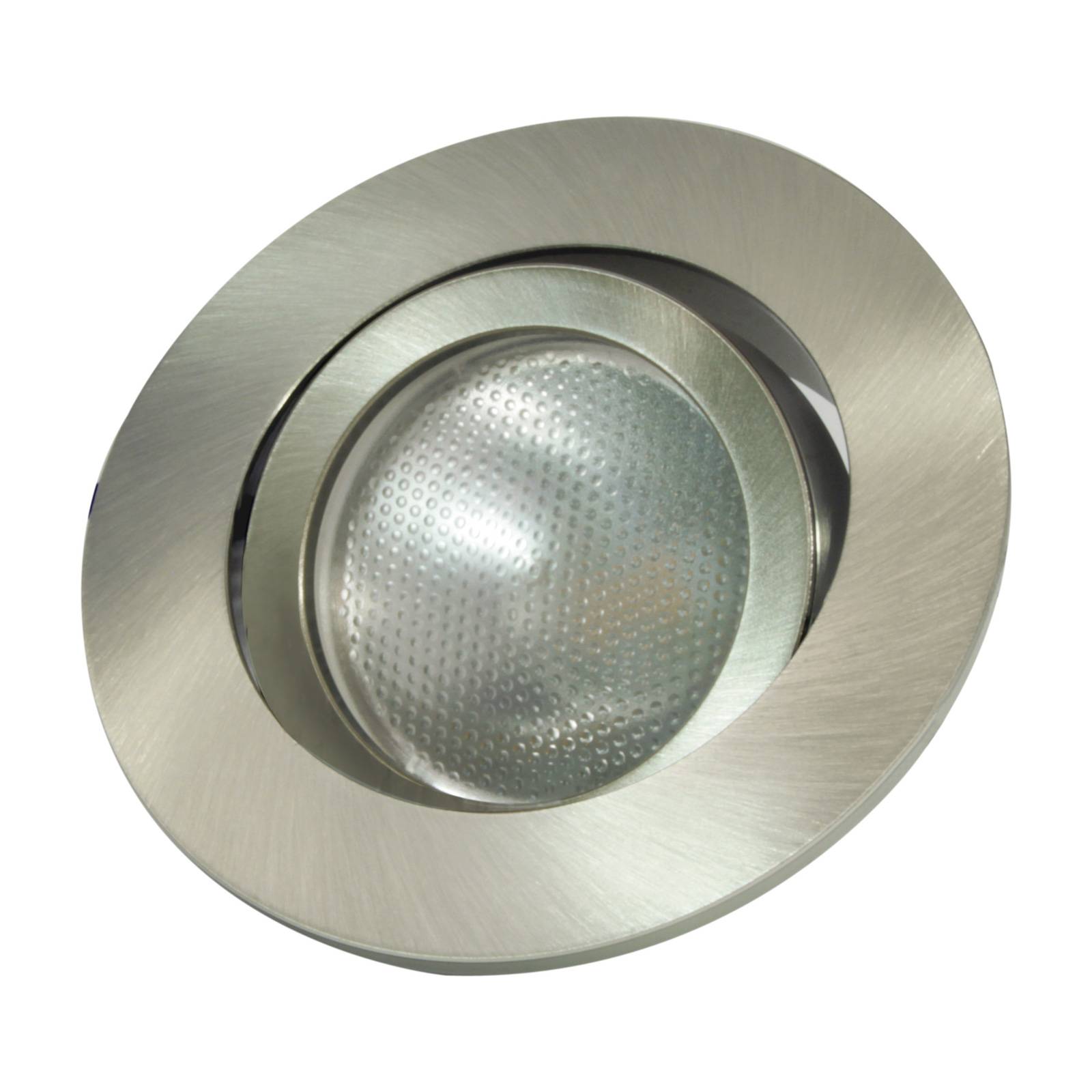 LED-Einbaustrahler Decoclic GU10/GU5.3, rund, eisen