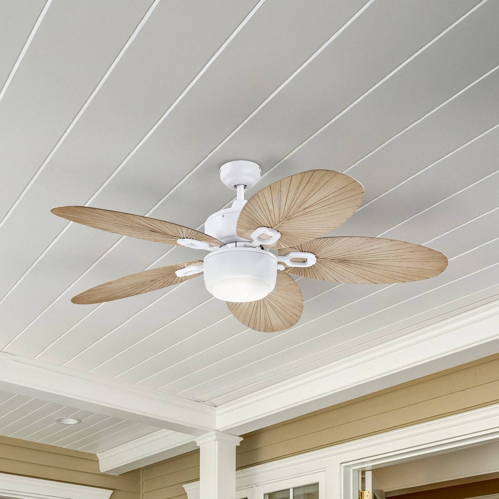 Westinghouse Deckenventilator mit Licht 7316440, grau, leise