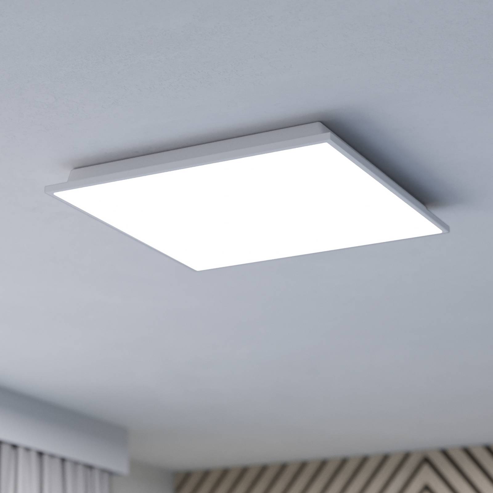 EGLO connect Herrora-Z Deckenlampe weiß, 45x45cm