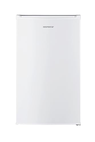 Respekta Unterbaukühlschrank mit 3 Sterne Gefrierfach / 82 cm Höhe / 47,5 cm Breite / 81 L Nutzinhalt/Wechselbarer Türanschlag/integrierter Hitzeschutz/verstellbare Füße/KSU50-11/Max. 39 dB/in weiß