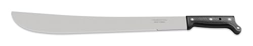 Tramontina Latin/Bush Machete 20 Zoll, Carbonstahl, Griff aus Polypropylen, Ergonomisch, Klingenlänge 20 Zoll (51,1 cm), Gesamtlänge: 64,7 cm