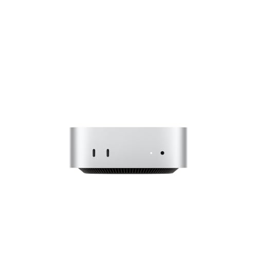 Apple Mac mini mit Apple M6 Chip - Silber | 12‑Core CPU und 12‑Core GPU, 16GB Gemeinsamer Arbeitsspeicher, 256 GB
