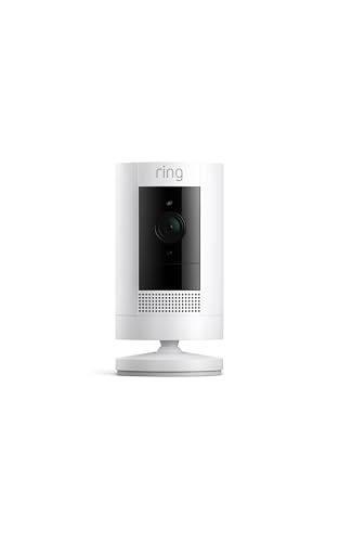 Ring Außenkamera Akku (Stick Up Cam Battery) | Überwachungskamera aussen mit 1080p-HD-Video, WLAN, witterungsbeständig, geeignet für dein Haus & Grundstück | Alexa-kompatible Sicherheitskamera