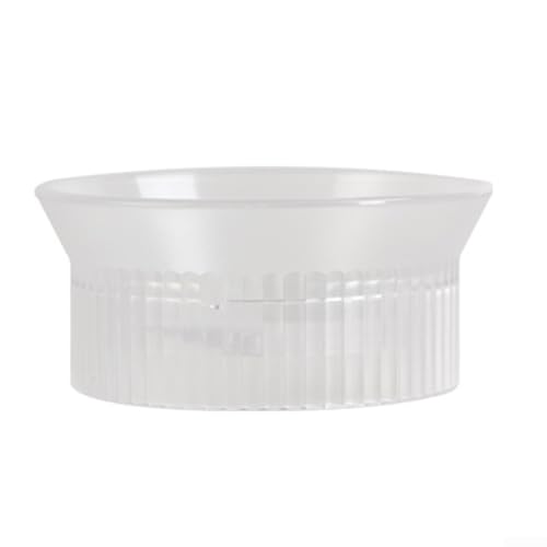 NEIQIUWING Kaffeetamper für trichter für Einzel- und Doppelventil T? für pfe, Messfreier ABS Einfülltrichter(Transparent 300ml)