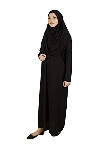 Muslim One-Piece Abaya für Frauen - Islamic Full Length Hijab - Prayer Dress