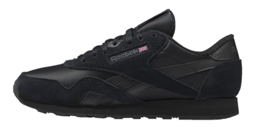 Reebok Herren Classic Nylon Sneaker,Cblack Cblack Purgry,42 EU
