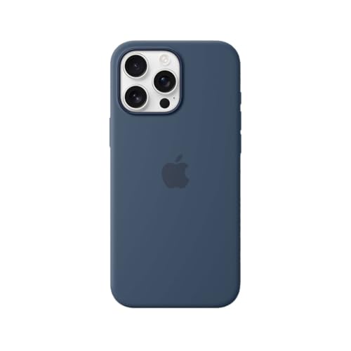 Apple iPhone 16 Pro Max Silikon Case mit MagSafe – Denim ​​​​​​​