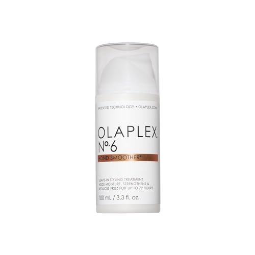 Olaplex No 6 Bond Smoother, Leave-in-Styling-Haarcreme-Behandlung, Glättet, Pflegt Und Stärkt, Frizz-Kontrolle Für Bis Zu 72 Stunden, Für Alle Haartypen, 100ml