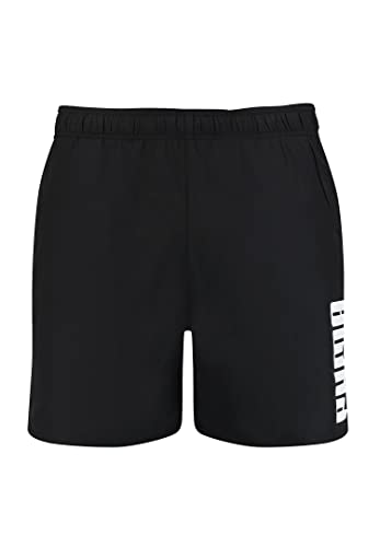 PUMA Herren Swim Men's Mid Shorts Swim Trunks, Schwarz, M