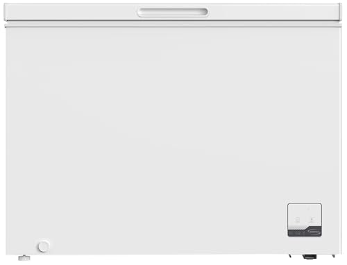SCHOEPF – GT200SC Gefriertruhe 200 L – Weiß – 82,5 x 98 x 56 cm – Energieklasse C – Schnellgefrieren – 41 dB – 128 kWh/Jahr – Dual-Modus/Kühlen und Gefrieren – Freistehend