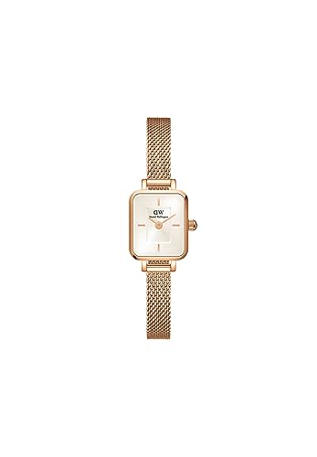 Daniel Wellington Quadro Uhr 15.4x18.2mm Double Plated Stainless Steel (316L) Rose Gold
