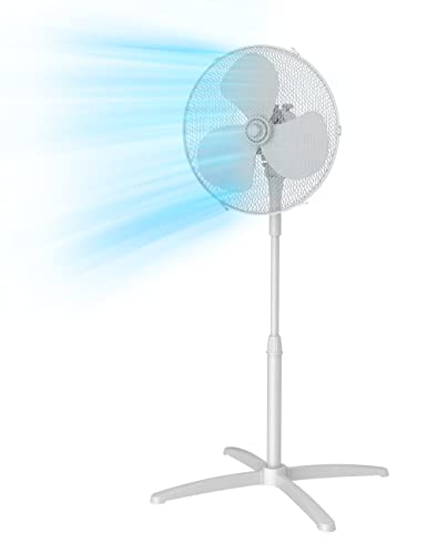 ALL SHOP - Midea FS40-20M Stand Fan 3000 verstellbarer Ventilator D.40 cm