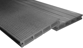 Endorphin WPC Terrassendielen Komplettset für 8m² in Hellgrau