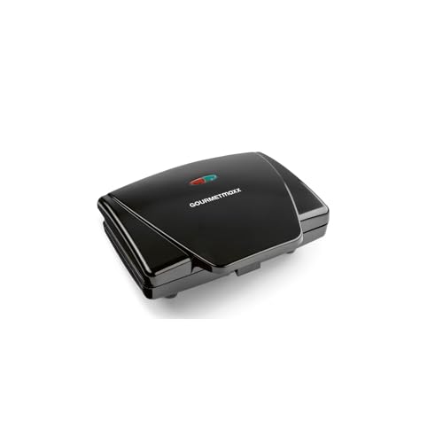 GOURMETmaxx Waffeleisen Belgische Waffeln 750W schwarz inkl. Kontrollleuchten