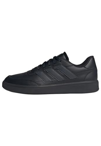 adidas Herren Courtblock Shoes, Core Black/Carbon/Core Black, 46 2/3 EU