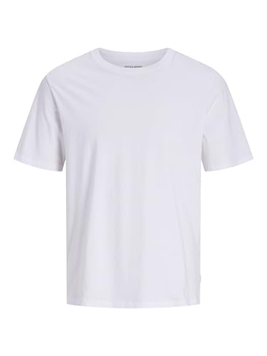 JACK & JONES Male T-Shirt Einfarbig T-Shirt