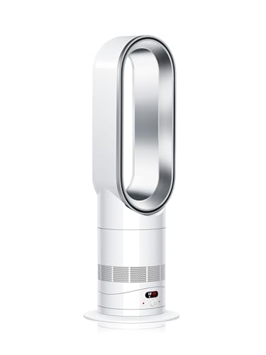 Dyson Hot+Cool™ HF1 Heizlüfter & Ventilator – Schnelle Beheizung im ganzen Raum und Leistungsstarke Kühlung, Steuerung per App & Fernbedienung mit Vorheizfunktion, Leiser Betrieb, Energieeffizient