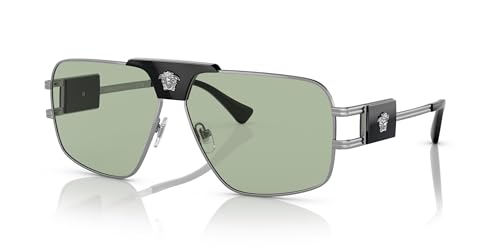 Versace Sonnenbrille VE 2251 Gunmetal/Green 63/12/145 Herren