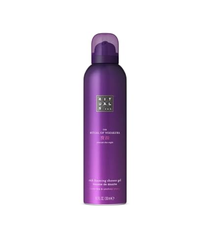 Rituals The Rituals of Yozakura Schaumendes Duschgel, Schwarzer Reis und Yashino-Kirsche, 200 ml