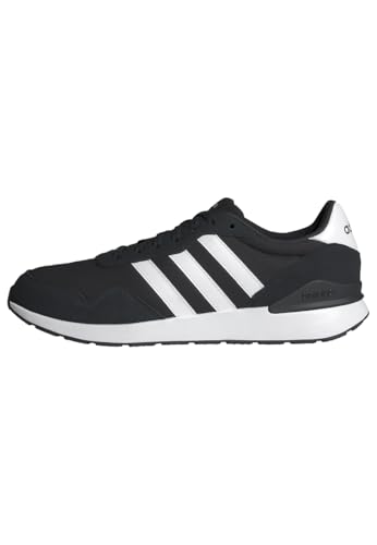 adidas Herren Run 60S 4.0 Shoes, Core Black/Cloud White/Core Black, 45 1/3 EU