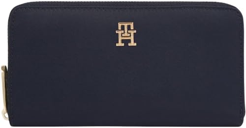 Tommy Hilfiger Damen Geldbörse Poppy Large Kartenfächer, Blau (Space Blue), Einheitsgröße