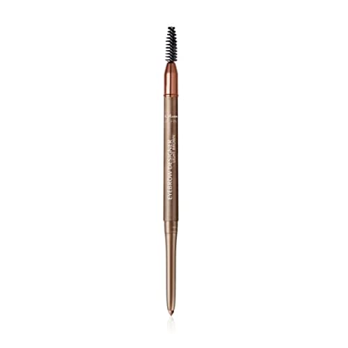 M. Asam MAGIC FINISH Augenbrauenstift Eyebrow Designer Light-Brown (0,28g) – 4-in-1 Augenbrauenstift mit Drehmine & Spiralbürstchen, perfekte Form & Fülle dank pudriger Textur, optimale Brauenbogen