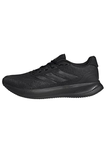 adidas Herren Runfalcon 5 Running Shoes, Core Black/Core Black/Core Black, 46 EU