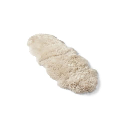 Nordic Sheep Lammfell Langhaar Fellteppich 170x60 cm, Beige