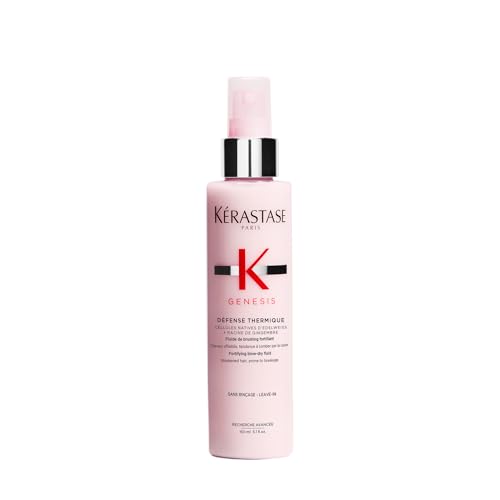 Kérastase Hitzeschutzspray für geschwächtes Haar, Schützend gegen Haarbruch und Hitzeschäden, Défense Thermique, Genesis, 150 ml