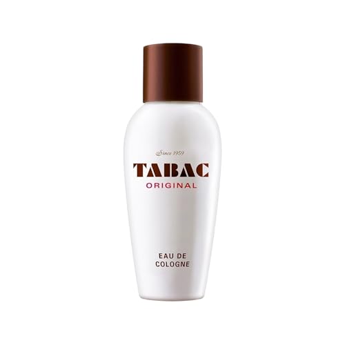 TABAC ORIGINAL Eau de Cologne für Herren: Klassischer Männerduft mit Moschus und Ambra, markanter Herrenduft mit herb-frischen Akzenten und holzig-würzigen Aromen, Made in Germany, 300 ml Splash