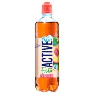 8 Flaschen Active O2 Fresh Eistee Pfirsich a 0,75 L inkl. EINWEGPFAND