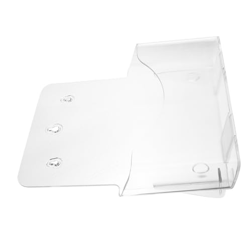 LOLIPPYY Acryl Dokumentenhalter Transparent Büro Schreibtisch Organizer Klarer Aktenhalter Wandhalterung Für Ordner Magazin Zeitschriften Bu Robedarf