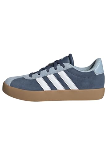 adidas Unisex Kinder VL COURT 3.0 SHOES KIDS, Preloved Ink / Cloud White / Wonder Blue, 38 2/3 EU
