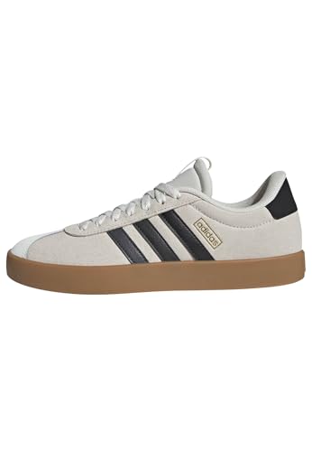 adidas Damen VL Court 3.0 Shoes, Off White/Grey Six/Gold Metallic, 38 EU