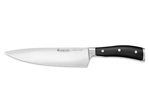 WÜSTHOF Classic Ikon Kochmesser 20 cm, Schwarz