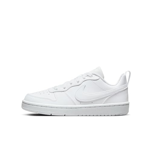 Nike Unisex Kinder Court Borough Low Recraft (Gs) Sneaker, Weiß, 38.5 EU