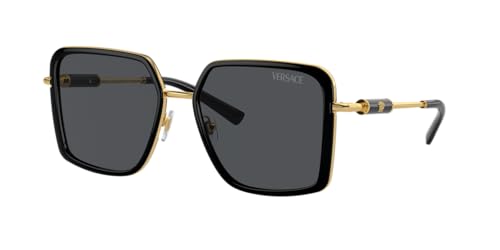 Versace 0VE2261 Sonnenbrille, Damen, mehrfarbig (mehrfarbig), Einheitsgröße
