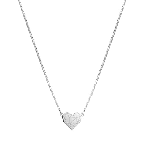 LIEBESKIND BERLIN Damen-Collier Edelstahl (silber)