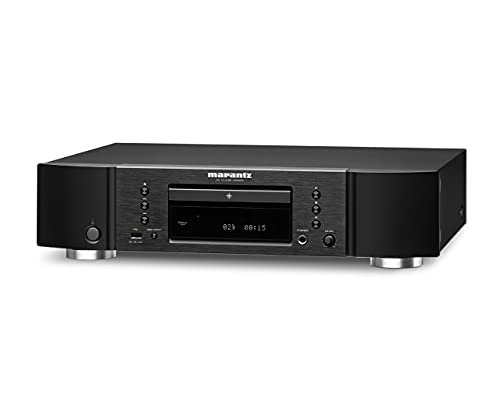 Marantz CD6007 HiFi CD Player, CD Spieler, CD- und CD-R/RW-Wiedergabe, USB, Kopfhörer-Verstärker, Schwarz