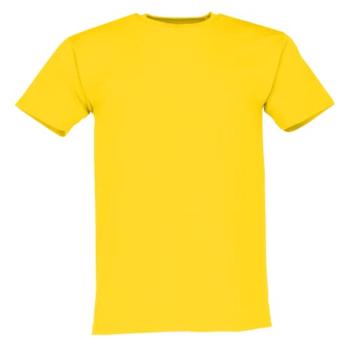 Fruit of the Loom - T-Shirt 'Original T' / Yellow, XL