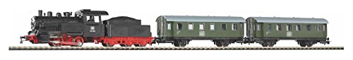Piko H0 57112 H0 Start-Set Personenzug, Schwarz