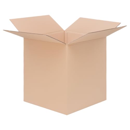 verpacking Faltkartons 600 x 600 x 600 mm KK 122 Braun [Größe und Stückzahl wählbar] 2-wellige Kartons Versand 5 Stück