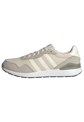 adidas Herren Run 60s 4.0 Shoes, Alumina/Off White/Wonder Alumina, 44 2/3 EU