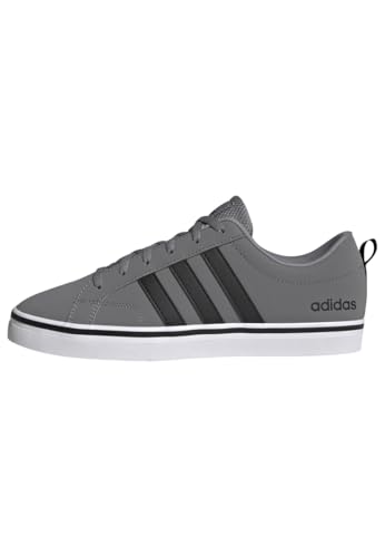 adidas Unisex VS Pace 2.0 Shoes, grey three/core black/Cloud white, 43 1/3 EU