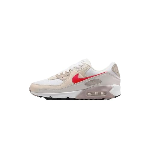 Nike DM0029-113 Air Max 90 Herren White/University RED-College Grey EU 43