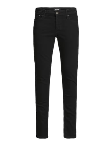 JACK & JONES Herren Slim Fit Jeans Glenn Skinny Tapered JJI Glenn ORIGINAL AM, Farben:Schwarz, Größe Jeans:34W / 32L