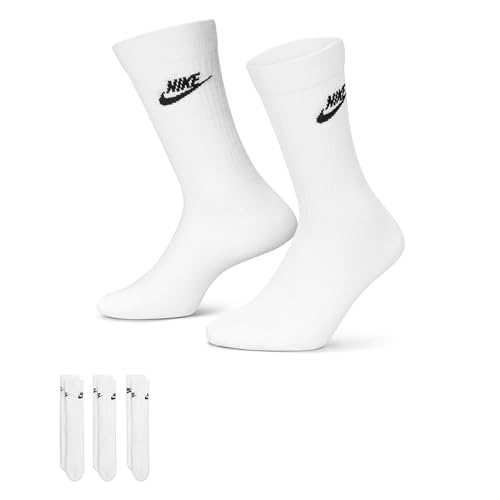 Nike Herren Everyday Essential Socke, White/Black, L EU